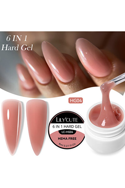 Born Pretty UR Sugar 6 in 1 Hard Gel/6in1 Yoğun Kıvamlı Jel(HG04)-8ml