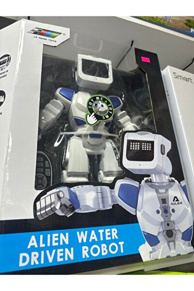 u-toys Etkilesimli kumandalı sesli ısıklı buyuk boy robot