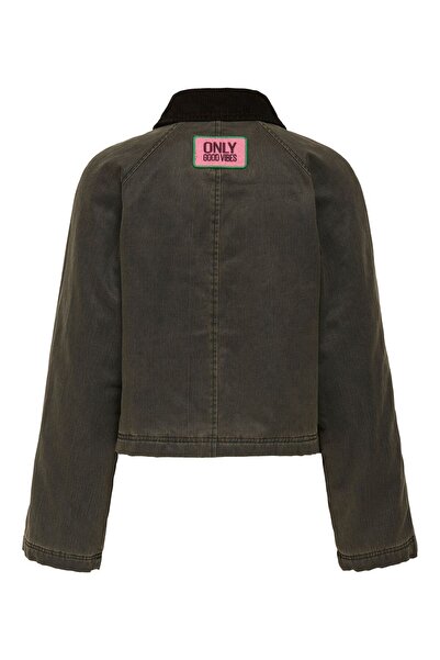 ONLY Onljanet Short Jacket Cc Otw Women's Gray Coat - 15350379