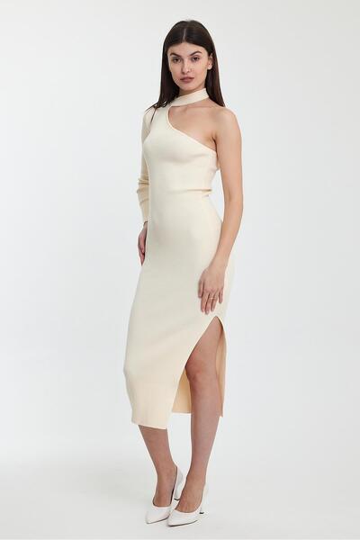 ALEXANDERGARDI One Shoulder Knit Dress(A92246-S)