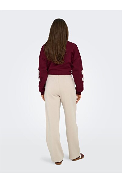 ONLY Women's Onlbest Life Straight Pant Swt Noos O15338734-4807805