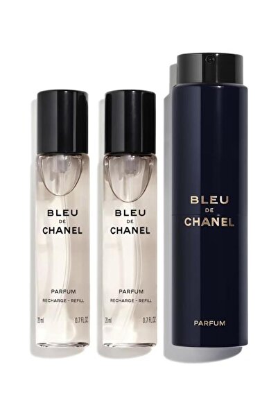 Chanel Bleu De Twist And Spray Parfum EDP 3*20 ml Erkek Parfüm
