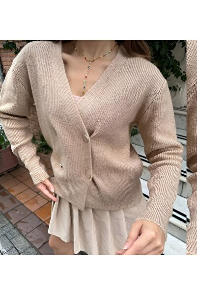 mahira collection Women's Soft Stylish Buttoned Knit Cardigan