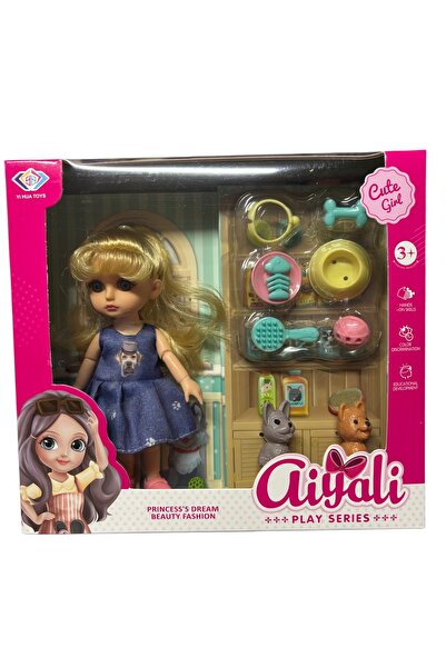 Prlk toys Aiyali bebek- pet shop aksesuarlı 16cm