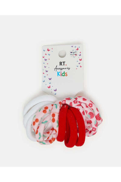 REDTAG Girls Assorted Elastic Scrunchy Set (Pack of 12)