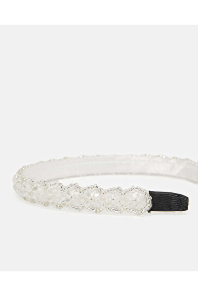 REDTAG Women White Embellished Headband Set (2 Piece)