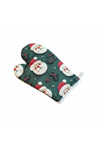 Soft and Baby قفازات الفرن بتصميم السنة الجديدة، بتصميم عيد الميلاد