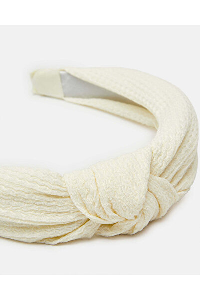 REDTAG Women White Embellished Headband