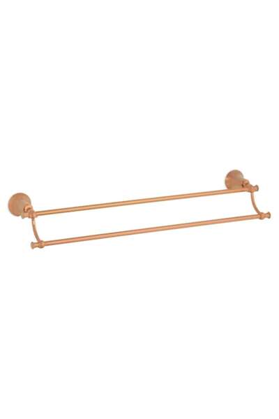 Maison Mex Double towel bar, FRAME, L.66 l.15 H.11 cm, copper