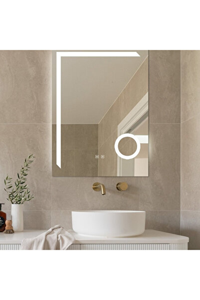 Smack Oglindă tactilă LED cu funcție de dezaburire, lumină rece/caldă/neutră,...