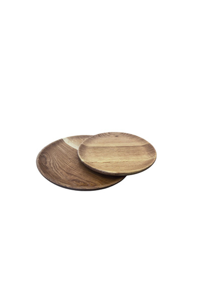 ChristmasExpress Wooden pizza plate set – 2 pieces (Ø25 cm and Ø30 cm)