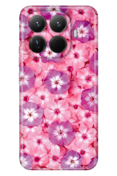 Cekuonline Xiaomi Mi 15t Pro Case Color Silicone Printed Tpu Floral Sss