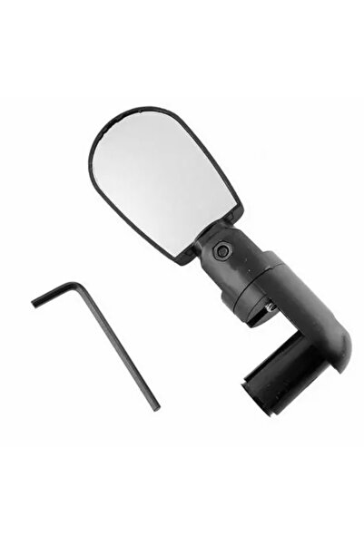 zola Rear view mirror for bicycle,adjustable, handlebar mount, plastic, black