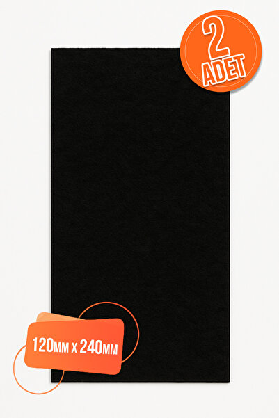 TEK 2 Ad Yapışkanlı Keçe Mobilya Masa Sandalye Parke Zemin Ayak Koruyucu Kayd...