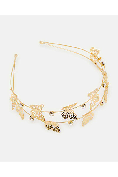 REDTAG عصابة رأس نسائية مزينة بالذهب