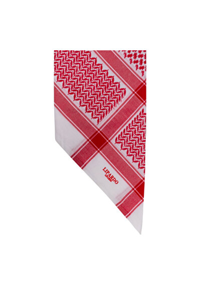 First Life شماغ شتوي أحمر LIPARDO