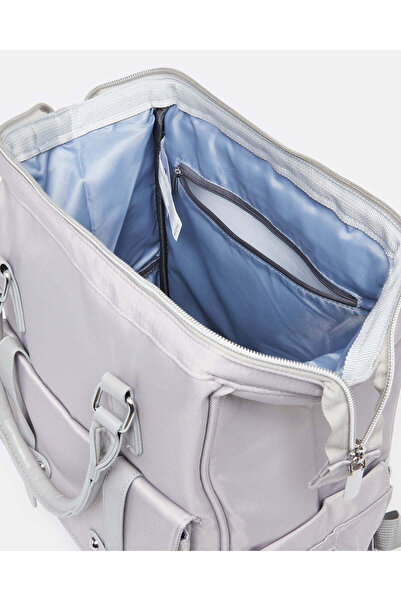 REDTAG Grey Diaper Bag With Changing Matt