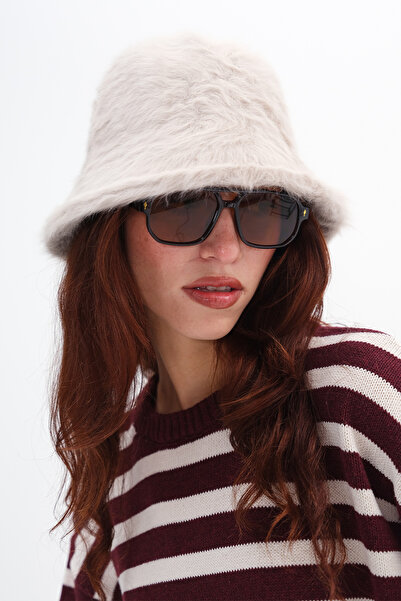 Addax Furry Bucket Hat Şpk1089