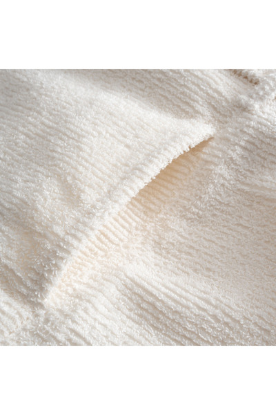 Green Black Ανδρικό μπουρνούζι Tria 100% βαμβακερό ζακάρ κρέμα-μινκ