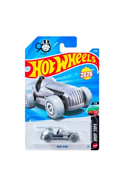 HOT WHEELS The MONOPOLY x Pass ‘N Go 1:64 Collectible Short card