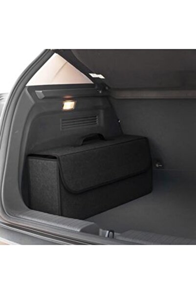SHOPIENS Οργανωτής από σκούρο γκρι τσόχα για πορτμπαγκάζ αυτοκινήτου 50 x 17 ...