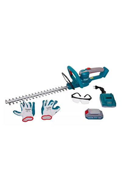 TOTAL Hedge Trimmer - Li‑ion - 20V (Includes Battery and Charger)
