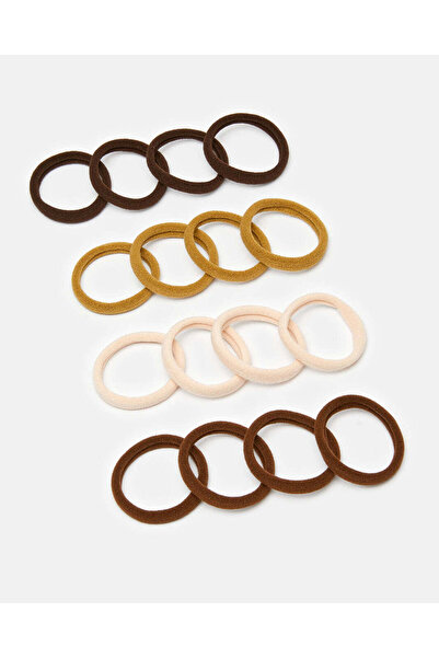 REDTAG Women Assorted Plain Elastic Hair Band Set (24 Piece)