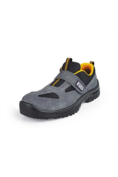 SGS Süet S1 İş Ayakkabısı Çelik Burunlu Kaymaz Tabanlı Antistatik Koruyucu Ay...