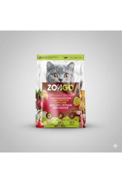 Yetişkin Kedi Maması Kuzu Etli 1200gr