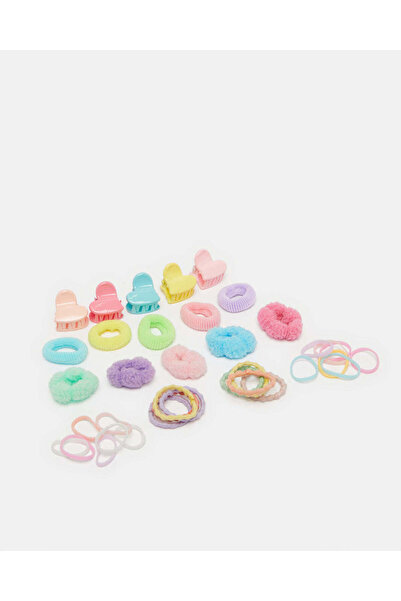 REDTAG Girls Hair Claw And Scrunchy Set