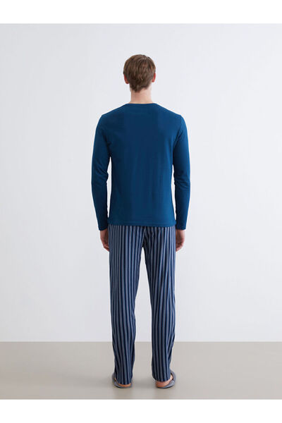 LC Waikiki Esvab Giyim'den Şık Tercihler | Standart Kalıp Erkek Pijama Takımı