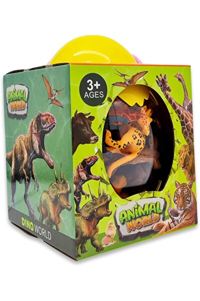 fitto Realistic Animal Figurines Playset - 28-piece Plastic Wild Animals