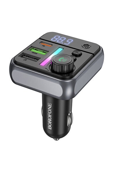Borofone Ascenso BC50 Car FM Transmitter and Charger