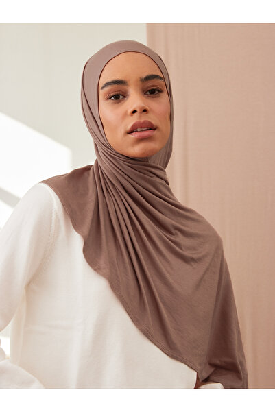 Femple Modest شال جيرسي فاخر وعملي |   اللون: بني كاكاو |   الحجم: للكبار |  ...