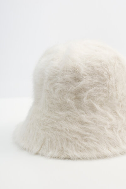 Addax Furry Bucket Hat Şpk1089