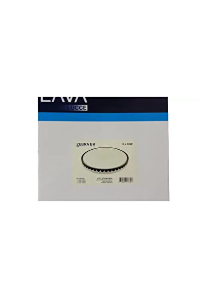 NO BRAND LED Ceiling Light RGB 2x30W Zebra + Remote