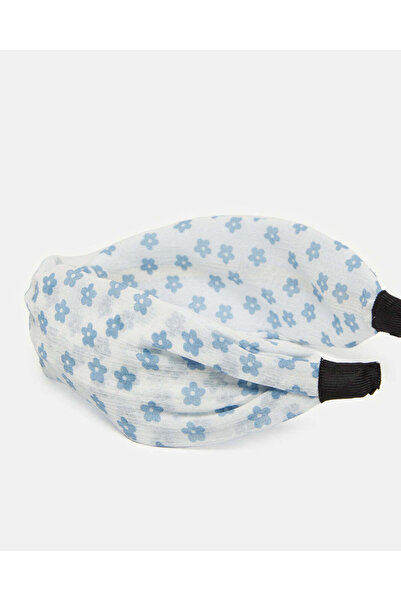 REDTAG Women White Printed Headband Set (2 Piece)