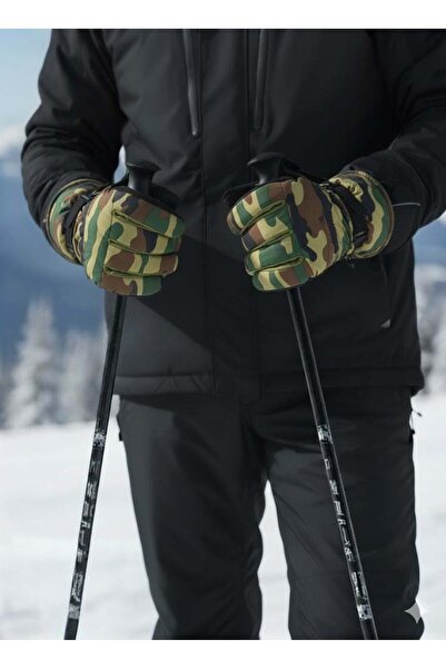 MİNİKO KİDS Suyutti̇ 424-17 Men's Snow Ski Gloves