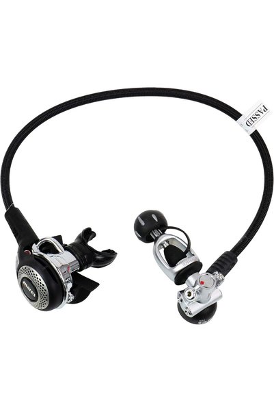 Mares 416134 Abyss 22 Performance Scuba Diving Regulator, Black