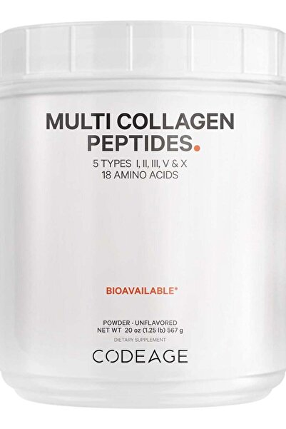 Codeage Multi-Collagen Peptides, Bioavailable* 20 oz (1.25 lb)