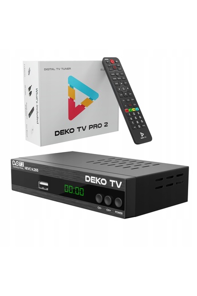 Other Decodor DVBT2 DekoTV PRO2 Tuner de televiziune terestră DVB-T2 HEVC H.2...