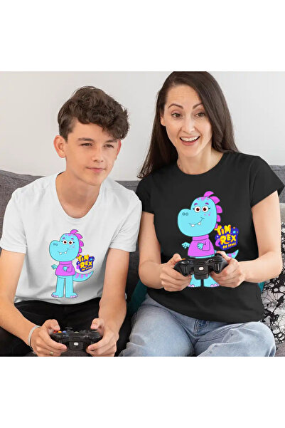 OEM Women's T-Shirt Tim Rex Mom Space Dinosaurs Cretaceous