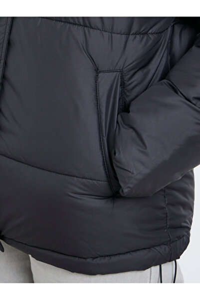 Styli Women Black Regular Fit Regular Length Padded Jacket