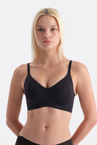Dagi Black Sonya Wireless Stitch-Free Bra