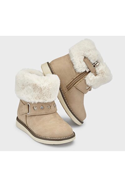 MAYORAL Fur-lined girls' boots