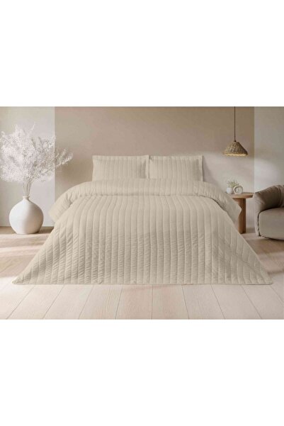 Özdilek (Nev) Cuvertură de pat. Ultrasonic Line Beige Double