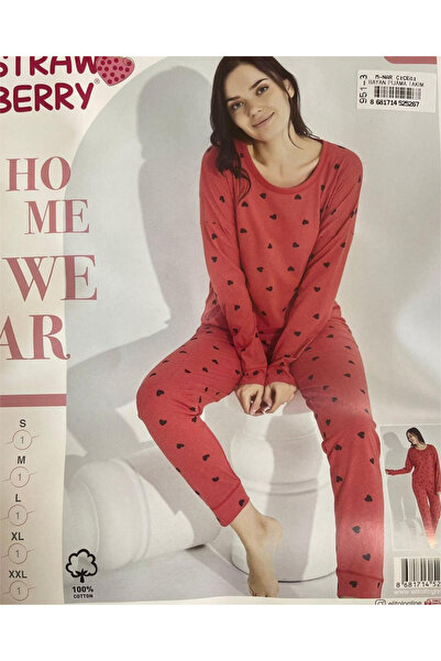 cavlak Strawberry Homewear Pajama Set