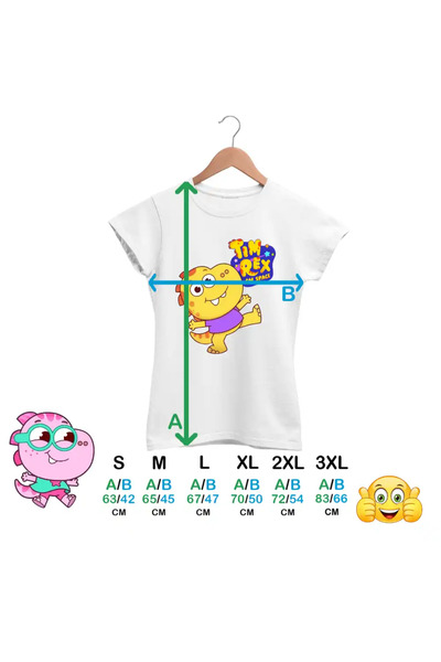 OEM Women's T-shirt Tim Rex in Space Astronauts