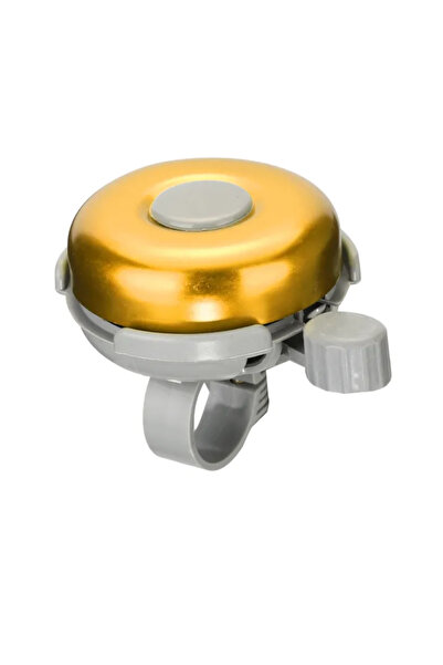 zola Metal bicycle bell, easy assembly, classic handle, sounds pithy, gold plated