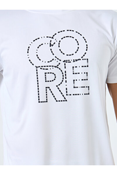 Styli Regular Fit Core Athleisure T-Shirt with Chest Print